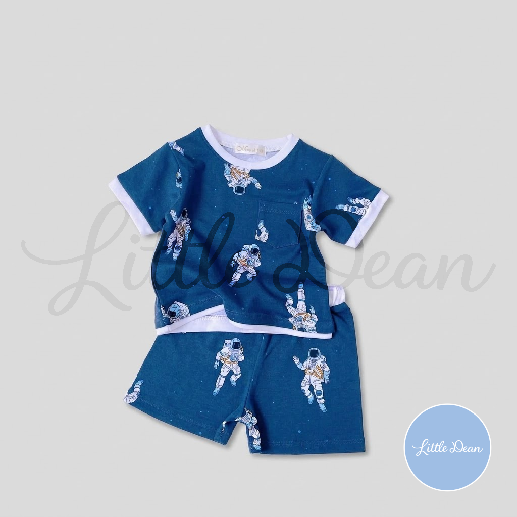 Ringer Shirt and Shorts Set
