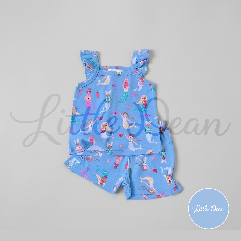 Ruffle Sando and Shorts
