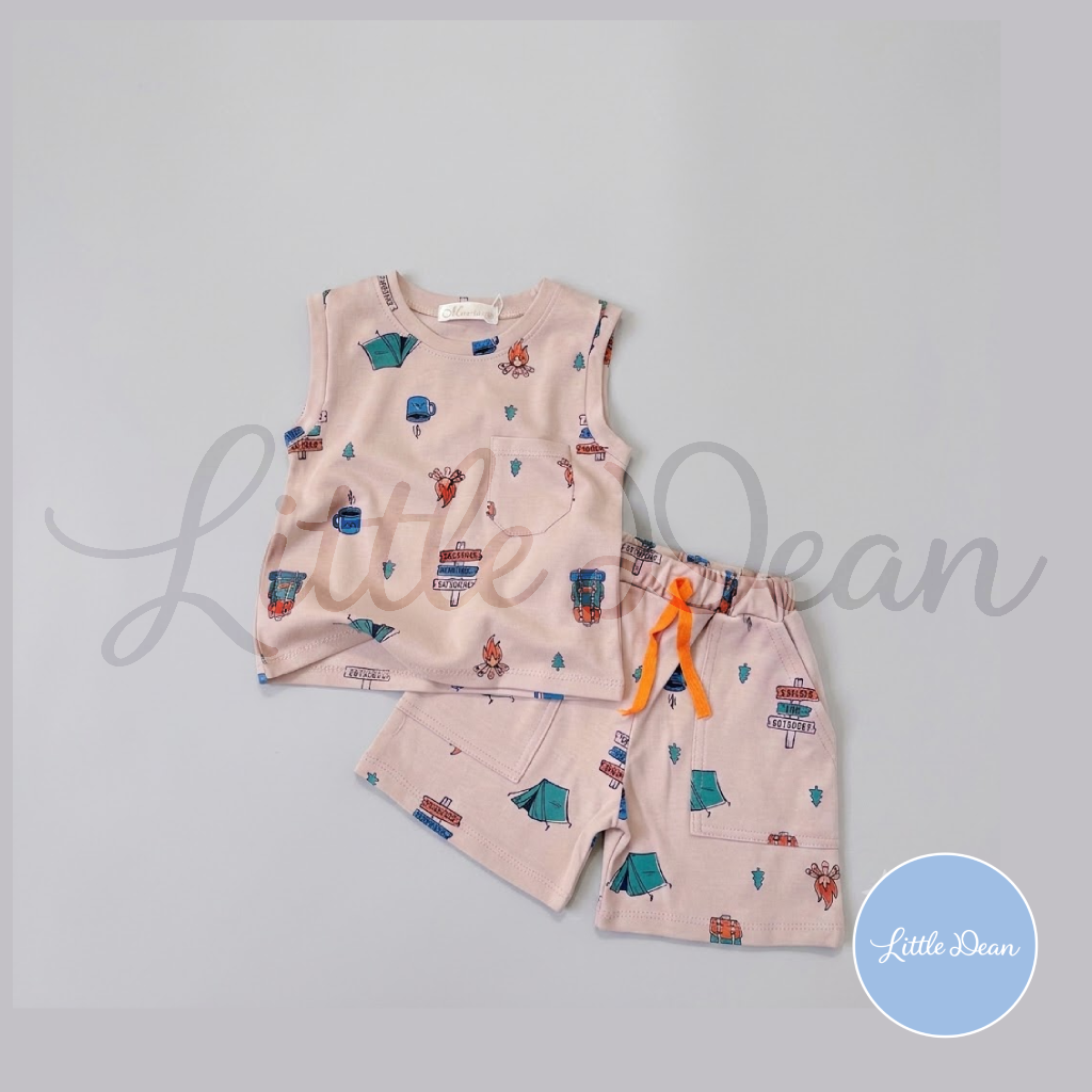 Muscle Sando and Shorts Set